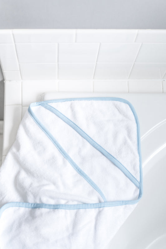 Hooded Terry Bath Towel for Baby and Toddlers | Plush Terry