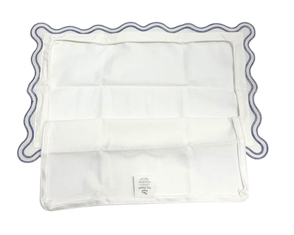 Scallop Wave Pillow Cover Sham