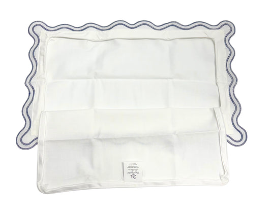 Scallop Wave Pillow Cover Sham