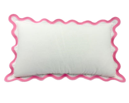 Scallop Wave Pillow Cover Sham