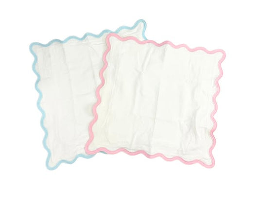 Scallop Wave Pillow Cover [Clearance]