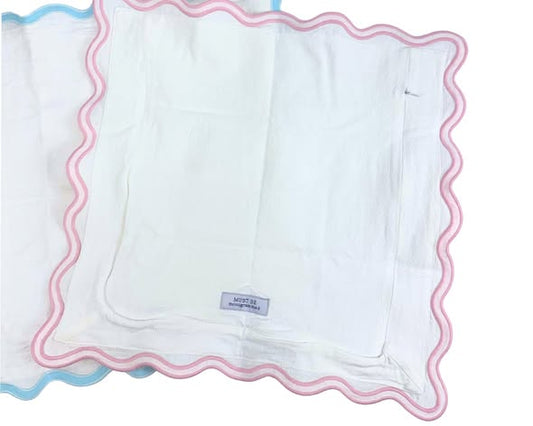 Scallop Wave Pillow Cover [Clearance]