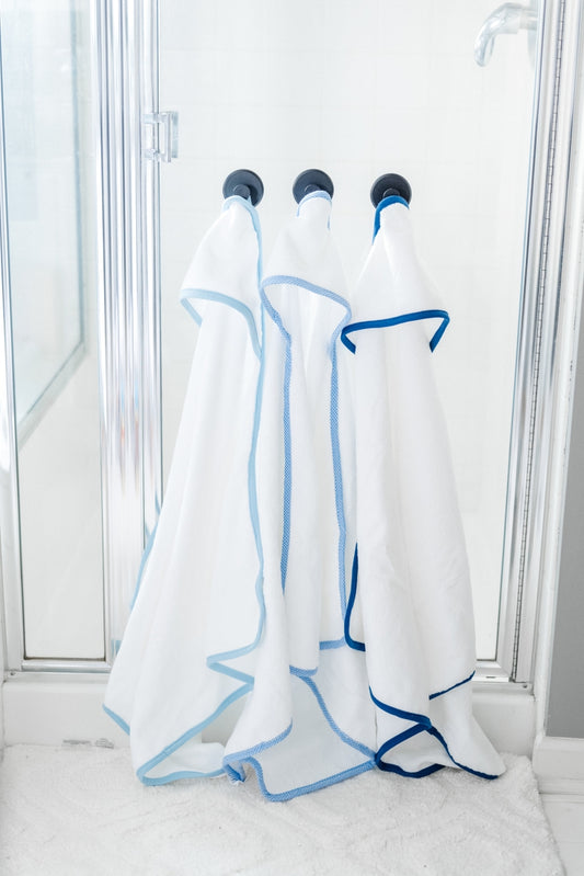 Hooded Terry Bath Towel for Baby and Toddlers | Plush Terry